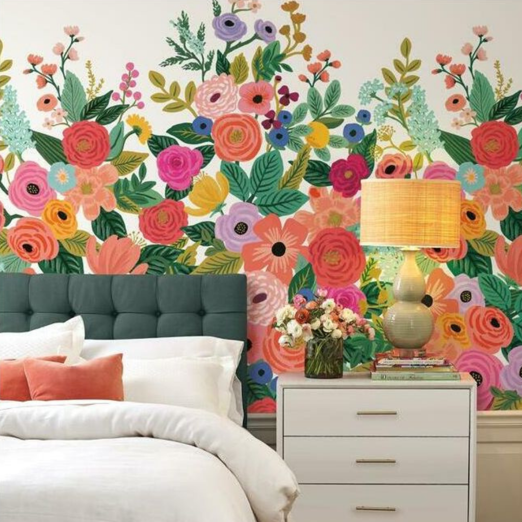 Floral Wall Mural - YOR007