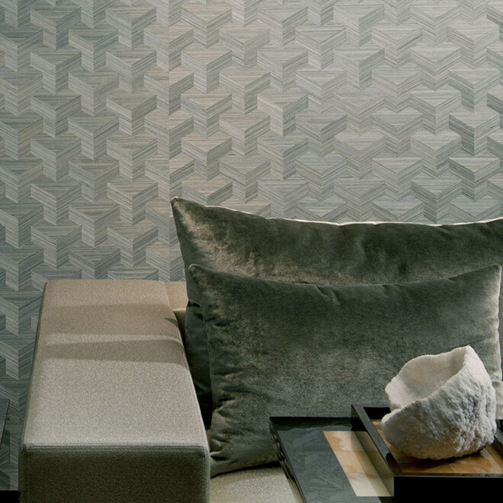 T14530 LUTA SISAL Wallpaper Slate from the Thibaut Texture Resource 8  collection